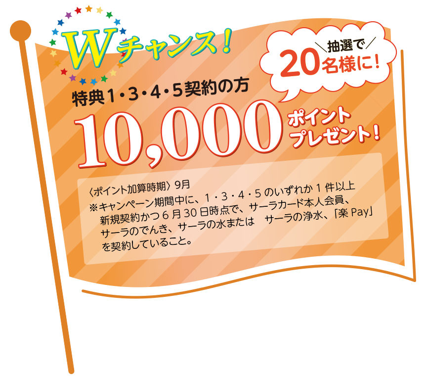 Wチャンス！
